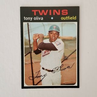 Vintage - 1971 Topps Baseball " Tony Oliva " 290 - Pack Fresh