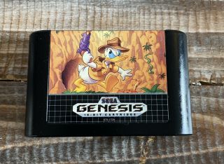Vintage 1991 Sega Genesis Quackshot Starring Donald Duck Game Cartridge Only