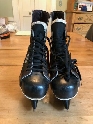 Vintage Bauer - Challenger Men’s Size 9 Hockey Skates Black/brown -