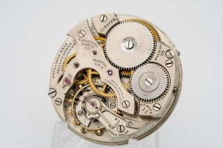 E.  Howard Series 11 Railroad Chronometer 16 Size 21 Jewel Antique Pocket Watch