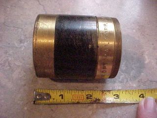Vintage Kollmorgen Optical Snaplite 29454 Camera Projection Lens 3.  5 Inch Brass