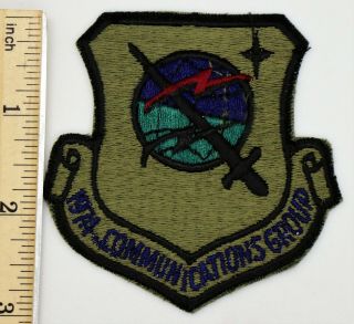 Us Air Force 1974th Communications Group Patch Vintage Usaf