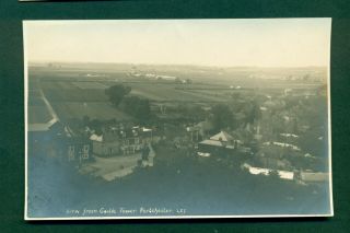 Porchester,  View From Castle Tower,  Vintage Postcard