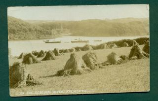 Falmouth,  On The Perguial River By E A Bragg,  Vintage Postcard