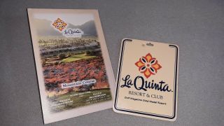 (2) Vintage La Quinta Resort & Club California Bag Tag & Scorecard