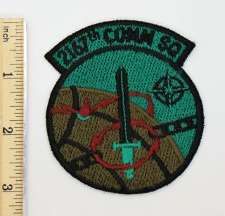 Us Air Force 2167th Communications Squadron Patch Vintage Usaf