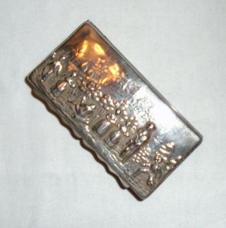 Solid Silver Table Snuff Box by George Nathan & Ridley Hayes,  Chester 1905 2