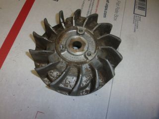 Vintage Homelite Wiz 80 Chain Saw Flywheel,  Coil with Points & Condenser 2