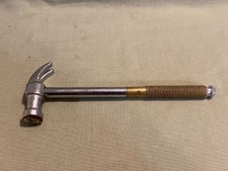 Vintage GAM MFG CO Hammer Nesting Screwdriver Lancaster Pa.  Brass 5 in 1 Tool 2