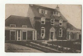 Frimley The Cottage Hospital Surrey 31 Dec 1916 Vintage Postcard T Page 330c