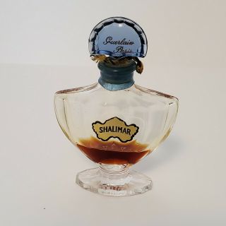 Vintage Guerlain Shalimar Pure Parfum Extrait Perfume 1/3 Fl Oz 15 Full France