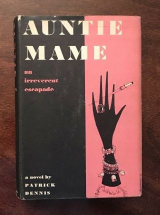 Auntie Mame An Irreverent Escapade Patrick Dennis Vintage Hardcover Book 1955