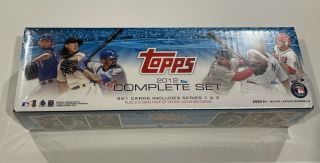 2012 Topps Mlb Baseball Complete Set Boxed - Factory