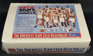 1992 Skybox Usa Basketball Dream Team Greatest Ever Assembled Box - 36 Packs - Qty