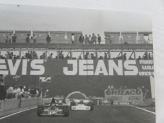 Vintage 1973 Belgian Grand Prix Racing Photograph Photo - Jacky Ickx Ferrari 3