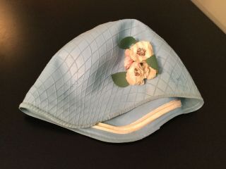 Vintage Swimming Cap With Flowers