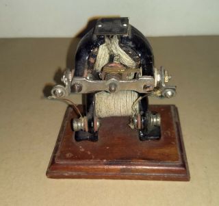 Vintage Antique Knapp Little Hustler Electric Motor Erector Set