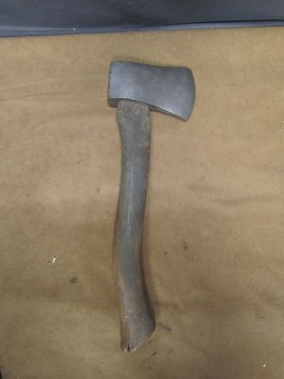 Vintage Unmarked Hunting Camping Scout Hatchet Ax Axe Hatchet Farm Tool
