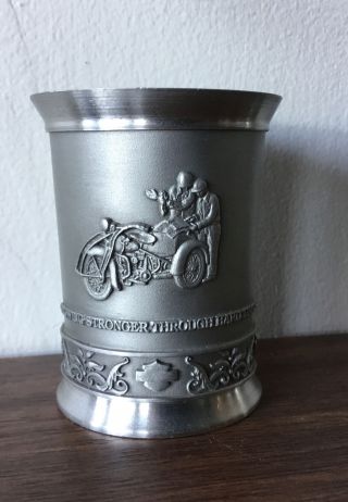 Harley - Davidson Pewter Limited Edition Shot Glass Series 