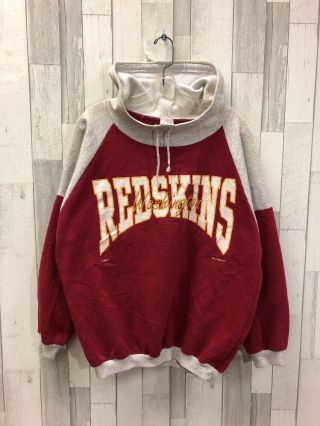 Vintage Washington Redskins Artex Nfl Sweatshirt Size Large 1993