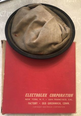 Vintage Electrolux Vacuum Dust Bag Box Factory Old Greenwich Conn