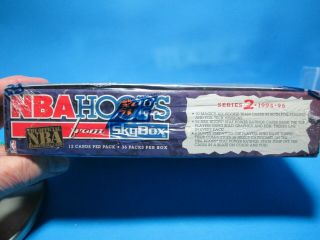 Vintage 94 - 95 Hoops SkyBox Factory box Series 2 36 packs,  Bonus packs 3