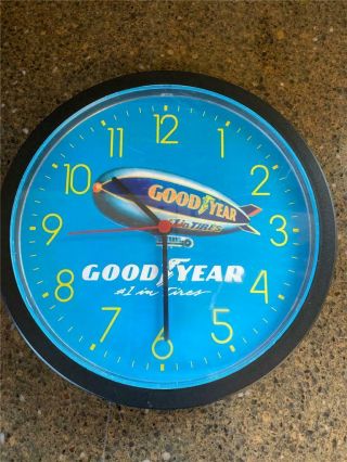 Vintage Goodyear " Blimp " Clock