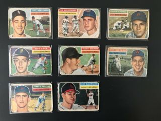 1956 Topps Baseball Cards - Complete Your Set You Pick Your Cards