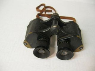 Vintage Bausch Lomb Binoculars Military 6x30 Stereo,  As - Is Restoration Or Parts