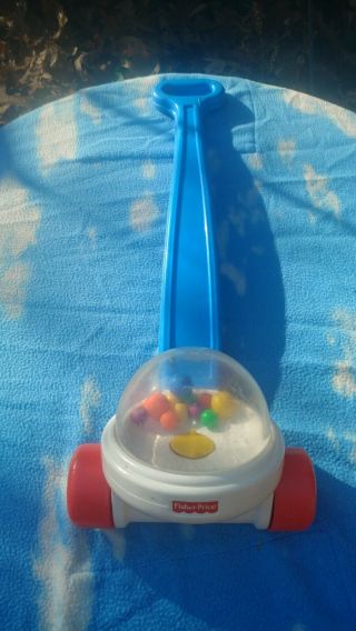 Fisher - Price® Corn Popper® Toddler Push Toy VTG Kids Pre School 2