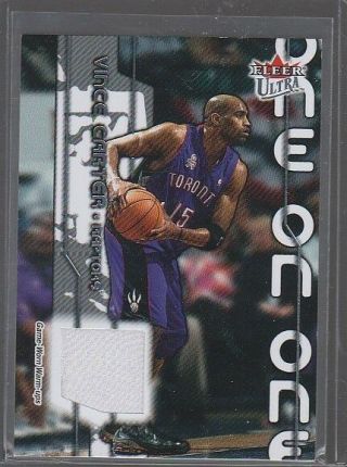 2002 - 03 Ultra One On One Game Vince Carter/tracy Mcgrady 93/100