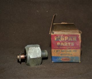 1 Vintage Mopar Auto Parts Switch 1940 
