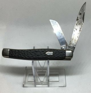 Vintage Sabre Pocket Knife - Made In Ireland - 2 Blade Folding Knife