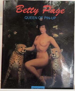 Betty Page Queen Of Pin - Up Sc 1993 Irving Klaw Bunny Yeager Vintage Art Photos