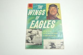 Vintage Dell The Wings Of Eagles Comic 1957 790 From John Wayne 
