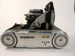 Vintage Voigtländer Vito Ii 35mm Camera,  B To 1/500,  Circa 1953 - 1956