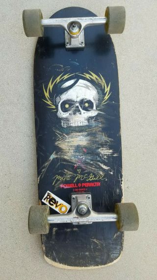 Mike Mcgill Skateboard Indy Trucks Re - Issue Powell Peralta Skull And Snake 2008