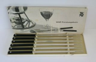 Vintage Wmf Fondue Forks Mid Century Boxed Set Of 6 Germany Ships