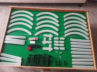Lego Vintage Monorail Tracks,  Supports,  Motor