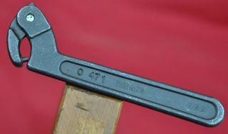 Vintage J.  H.  Williams & Co.  - Spanner Wrench 471,  Hook Pin Diameter 1/8 "