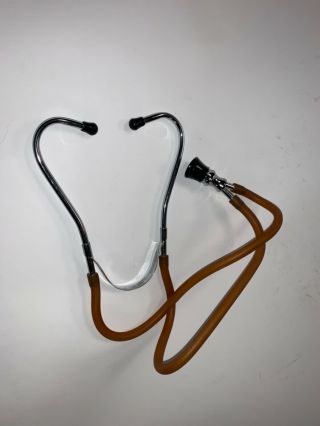 Vintage Unbranded Stethoscope Brown Tube