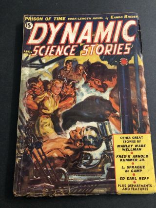 Vintage Science Fiction : Dynamic Science Stories / April - May 1939