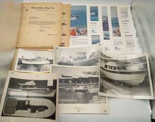 1963 Letter From Palmer Johnson Boats To Pearson Yachts Sales Ads And Photos