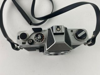 Vintage Chinon CS 35mm SLR Film Camera w/ Strap No Lens 2