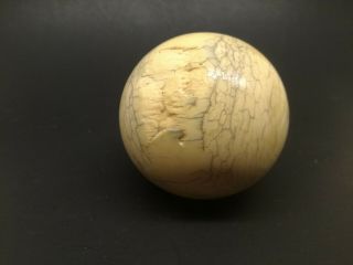 Large 6.  8 Cm (2.  7 Inches) Antique Billiards Ball Natural Material