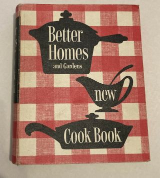 Better Homes And Gardens Cookbook 5ring Binder 1953 Vintage 1st Edition