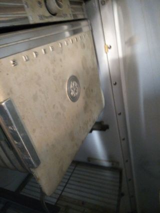 Vtg Ge Fridge Freezer Door