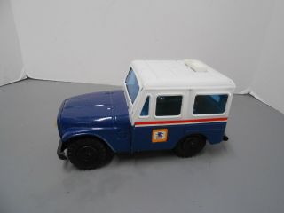 Vintage Western Stamping Corp Us Mail Postal Delivery Jeep Bank Usps