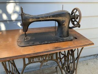 Antique Singer Sewing Machine 1914 Model 16 Restoration Parts