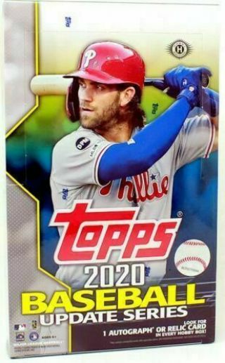 2020 Topps Update Hobby Baseball Factory 24 Packs